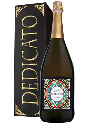 Dedicato - Vino spumante Bianco extra dry MILLESIMATO - MAGNUM